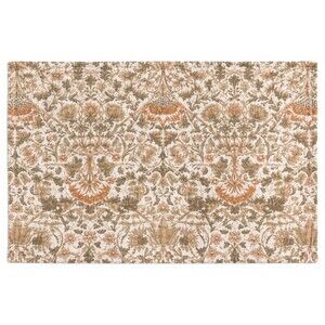 William Morris & Co Lodden Placemats Set of 4 Autumn Textured Floral 13x19 Fall